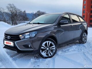 2018 Lada (ВАЗ) Vesta SW Cross I, серый, 1500000 рублей, вид 4