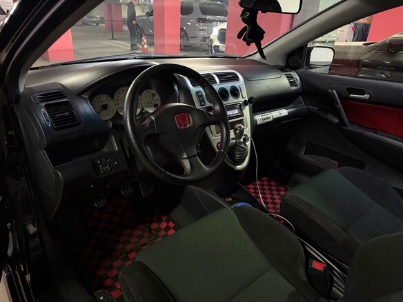 2003 Honda Civic Type R VII Рестайлинг, чёрный, 1050000 рублей - вид 17
