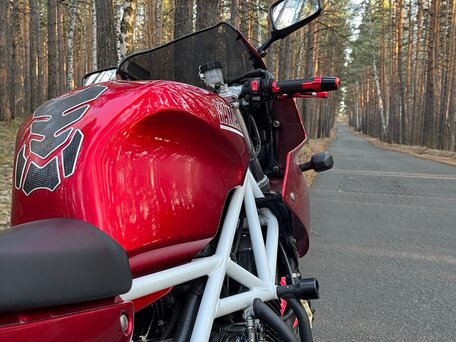 1999 Yamaha TRX850, красный, 280000 рублей, вид 4
