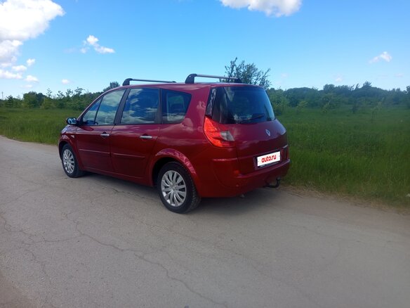 2009 Renault Scenic II Рестайлинг, красный, 598000 рублей - вид 5