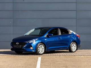 2022 Hyundai Solaris II Рестайлинг, синий, 1595000 рублей, вид 1