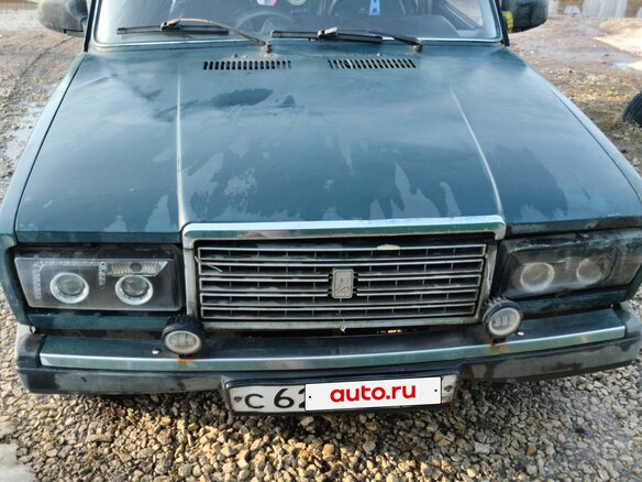 2005 Lada (ВАЗ) 2107, синий, 100000 рублей
