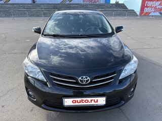2010 Toyota Corolla X (E140, E150) Рестайлинг, чёрный, 1100000 рублей, вид 3