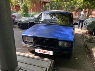 2005 Lada (ВАЗ) 2107, синий, 150000 рублей, вид 1