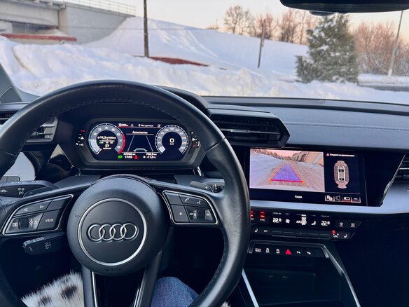 2022 Audi A3 40 TFSI IV (8Y), белый, 2350000 рублей - вид 10
