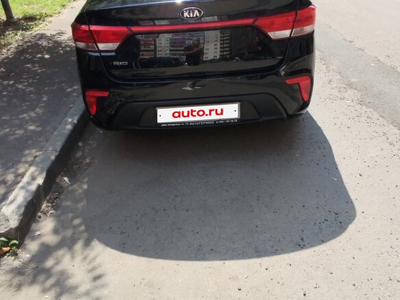 2019 Kia Rio IV, чёрный, 1700000 рублей - вид 7