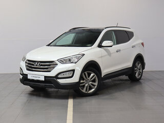2013 Hyundai Santa Fe III, белый, 1219000 рублей, вид 2