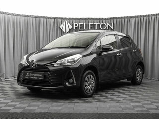 2018 Toyota Vitz III (XP130) Рестайлинг, чёрный, 950000 рублей, вид 1