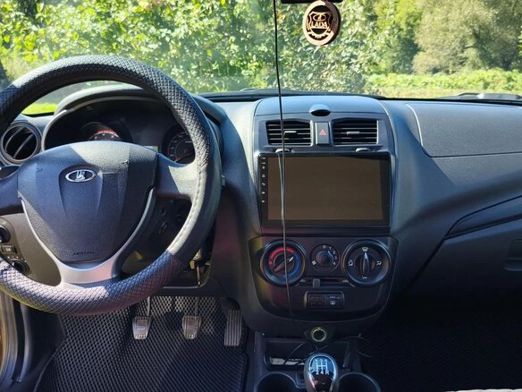 2014 Lada (ВАЗ) Kalina II, коричневый, 400000 рублей - вид 7