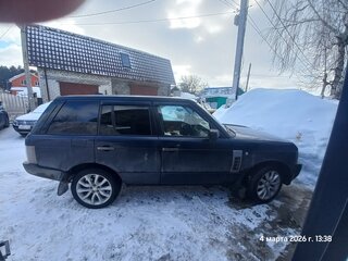 2007 Land Rover Range Rover III Рестайлинг, синий, 910000 рублей, вид 2