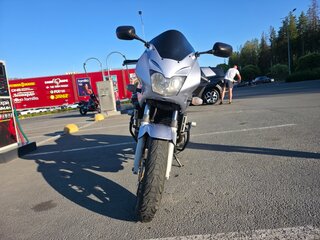 2002 Honda CB 600F Hornet, серебристый, 350000 рублей, вид 3