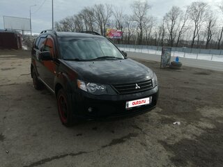 2008 Mitsubishi Outlander II, чёрный, 980000 рублей, вид 1