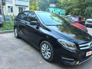 2017 Mercedes-Benz B-Класс 180 CDI II (W246) Рестайлинг, чёрный, 1650000 рублей, вид 2