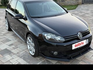 2011 Volkswagen Golf VI, чёрный, 780000 рублей, вид 2