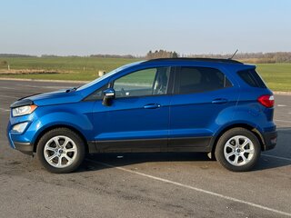 2018 Ford EcoSport II Рестайлинг, синий, 920000 рублей, вид 3