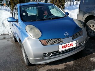 2004 Nissan Micra III (K12), синий, 260000 рублей, вид 1