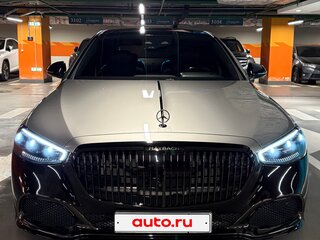 2024 Mercedes-Benz Maybach S-Класс 580 II (Z223), чёрный, 22500000 рублей, вид 2
