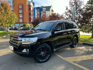 2018 Toyota Land Cruiser 200 Series Рестайлинг 2, чёрный, 6500000 рублей, вид 1