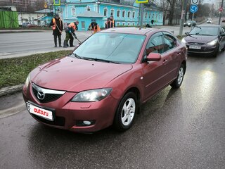 2008 Mazda 3 I (BK) Рестайлинг, красный, 400000 рублей, вид 1