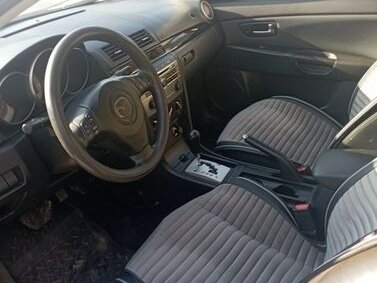 2008 Mazda 3 4-speed I (BK) Рестайлинг, чёрный, 500000 рублей - вид 3