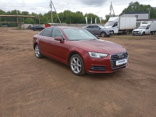 2016 Audi A4 V (B9), красный, 1757500 рублей, вид 2