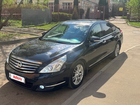 2010 Nissan Teana II (J32), чёрный, 950000 рублей, вид 2