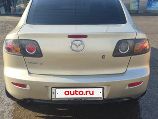 2006 Mazda 3 I (BK), золотистый, 650000 рублей, вид 4