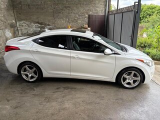 2011 Hyundai Elantra V (MD), белый, 1000000 рублей, вид 4