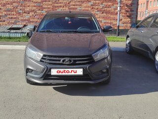 2017 Lada (ВАЗ) Vesta I, коричневый, 790000 рублей, вид 2