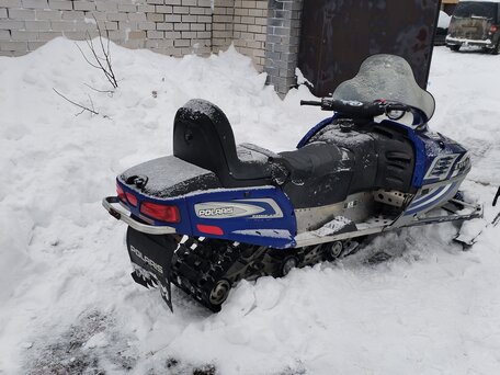 2003 Polaris 800 Edge, синий, 400000 рублей, вид 3