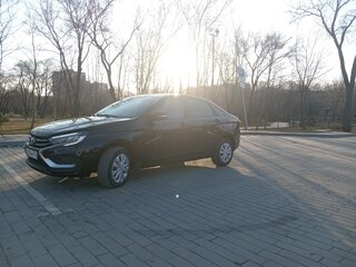 2024 Lada (ВАЗ) Vesta I Рестайлинг (NG), чёрный, 1350000 рублей, вид 1