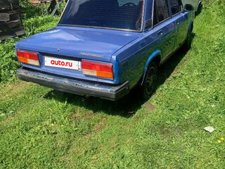 2003 Lada (ВАЗ) 2107, синий, 75000 рублей, вид 3