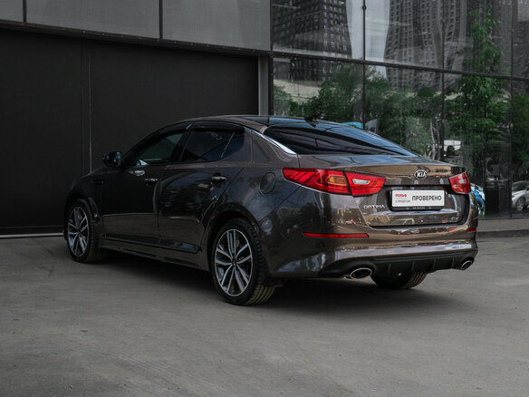 2014 Kia Optima III Рестайлинг, коричневый - вид 5
