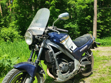 1990 Honda VTZ, синий, 170000 рублей, вид 4
