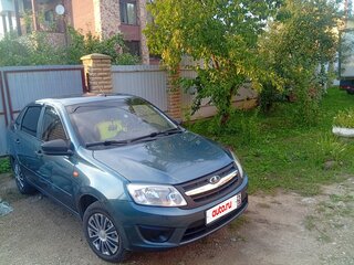 2014 Lada (ВАЗ) Granta I, серый, 330000 рублей, вид 2