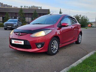 2008 Mazda 2 II (DE), красный, 550000 рублей, вид 1