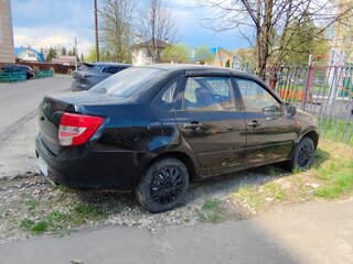 2013 Lada (ВАЗ) Granta I, чёрный, 240000 рублей, вид 4