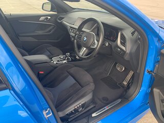 2020 BMW 1 серии 118i III (F40), синий, 2200000 рублей, вид 5