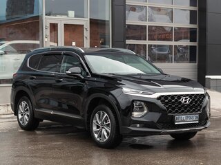 2020 Hyundai Santa Fe IV, чёрный, 3120000 рублей, вид 3