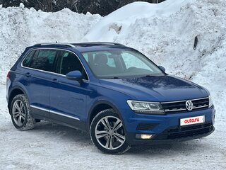 2018 Volkswagen Tiguan II, синий, 2999000 рублей, вид 2