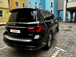 2021 Infiniti QX80 I Рестайлинг 3, чёрный, 6800000 рублей, вид 5