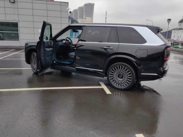 2026 Zeekr 9X 70 kWh, чёрный - вид 5