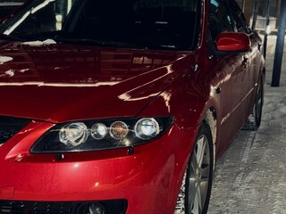 2007 Mazda 6 I (GG) Рестайлинг, красный, 490000 рублей, вид 3