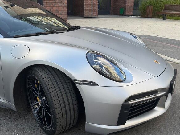 2021 Porsche 911 Turbo S VIII (992), серый, 21000000 рублей - вид 11