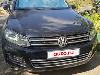 2011 Volkswagen Touareg II, чёрный, 2100000 рублей, вид 3