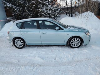 2008 Mazda 3 I (BK) Рестайлинг, серебристый, 470000 рублей, вид 2