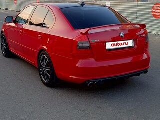 2012 Skoda Octavia RS II Рестайлинг, красный, 1250000 рублей, вид 4