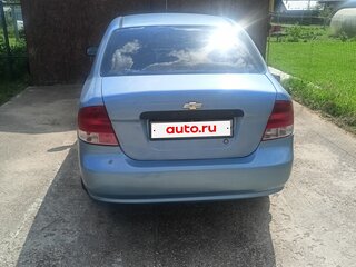 2004 Chevrolet Aveo I, синий, 180000 рублей, вид 4