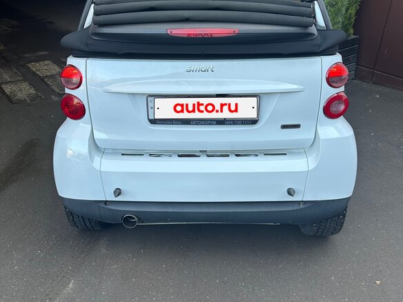 2008 Smart Fortwo II, серый, 815000 рублей - вид 2