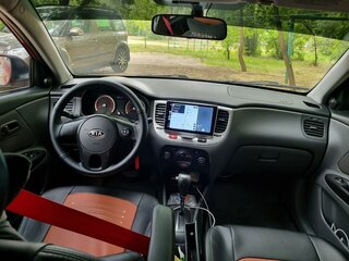 2009 Kia Rio II Рестайлинг, красный, 770000 рублей, вид 5